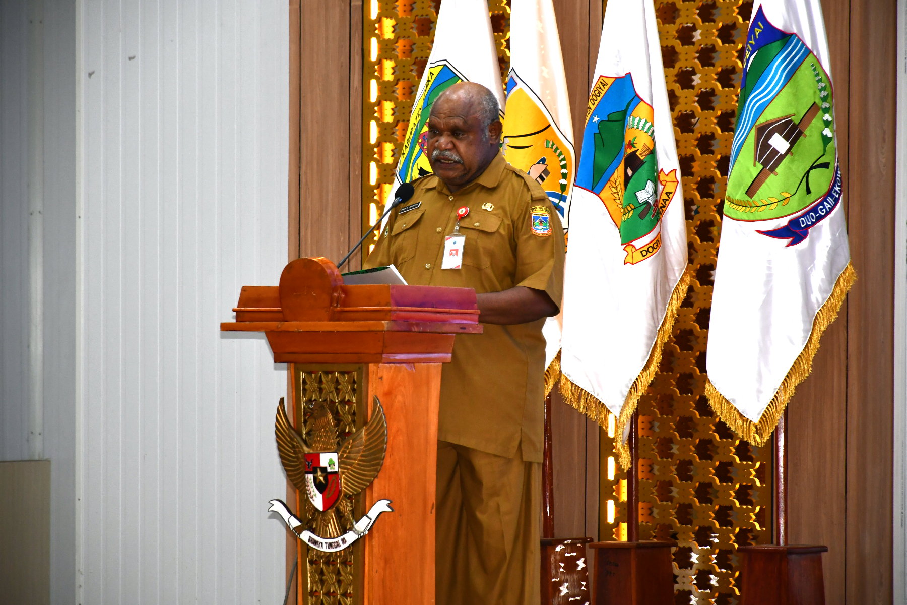 BSSN Bersama Pemprov Papua Tengah Laksanakan Sosialisasi Penguatan Ekosistem Keamanan Siber dan Persandian